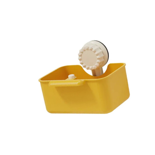 Rotating 360 Degree Sink Strainer with Suction Cup for-Yellow