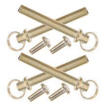 Folding Hand Fan Shaft Rivets & Nuts Repair Kit, Golden Metal Replacement Fastener for DIY Paper Cloth Fans