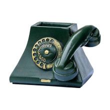 Sukkulenten-Pflanzgefäß aus Kunstharz, Blumentopf im Retro-Stil, Telefonform, Deko für Zuhause, Büro oder Schreibtisch