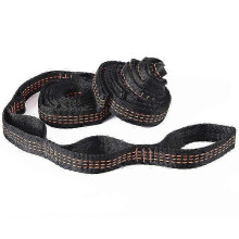 2Pcs Hammock Tree Straps, Polyester Hanging Rope with 10+1 Loops for Camping Travel, 2.5cm Width, 2m/3m Length