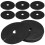 20pcs Non-woven Garden Tree Ring Protector, 27x27cm Weed Control Barrier Mat 1