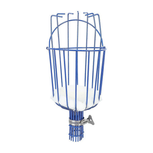 Fruit Picker Tool Blue ABS Plastic Garden Harvesting Device for Apples and Peaches