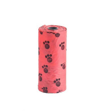 Dog Waste Bags Roll 15 Pcs Disintegrated Cleaning Collection for Pets