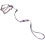 Adjustable Cat Harness and Leash Set, Lightweight Escape-Proof Design for Kittens, Polyester Nylon 1