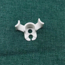 White 90 Degree Plant Training Clips for Tomatoes Cucumbers, 30 Pack Trellis Support