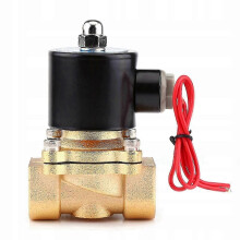 3/4"-Magnetventil, 220 V Wechselstrom, normalerweise geschlossen, Gehäuse aus Zinklegierung, BSPP-Gewinde, für Wasser, Öl und Gas
