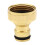 3/4" Brass Quick Connector 4-Pack for Garden Lawn Irrigation System Watering Accessory 1