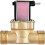 Brass 1/2" Water Solenoid Valve DC 24V Normally Closed for Flow Control 1