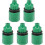 4mm Inner Diameter Quick Connect Hose Pipe Adapters, 5-Pack for Garden Irrigation System Fitting 1