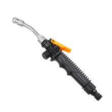 Lancia idropulitrice 2 in 1 ad alta pressione con ugelli a getto e a ventaglio per la pulizia di casa, mattoni e cemento.