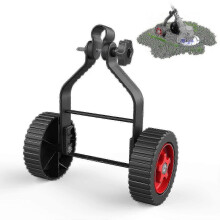 Adjustable Grass Cutter Wheels Compatible with String Trimmer, Weed Eater, Cordless Lawn Mower Support Wheel