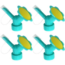 Boquilla de regadera de doble cabezal compatible con la mayoría de botellas para plantas de interior y exterior.
