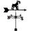 Weathervane Wind Vane Yard Mount with Rust Protection Coating, 50cm x 35cm 1