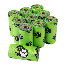 Dog Poop Bags with Dispenser, 10 Rolls Leak-Proof Pet Waste Bags, Corn Starch Blend