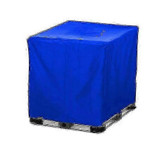 Waterproof 210D Cover for 1000L Outdoor Rain Barrel & IBC Water Tank, 120x100x116cm