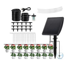 Automatische tuinbewateringsmachine met een debiet van 750 ml/min, programmeerbare timer en slimme watermonitoring.