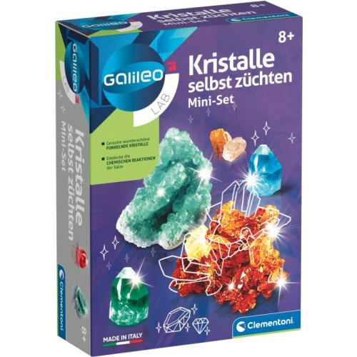 Clementoni Clementoni Clementoni Galileo - Kristalle Mini Set 69936