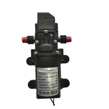 12V 70W membraanpomp, 130 PSI zelfaanzuigende landbouwsproeipomp, 6 l/min DC