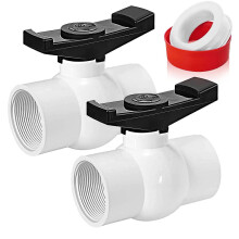 1-1/2 Zoll PVC-Kugelhahn mit Innengewinde (NPT), voller Durchgang für Poolbewässerung