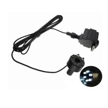 Zanurzalna pompa wodna z oświetleniem LED RGB do oczka wodnego, akwarium, fontanny