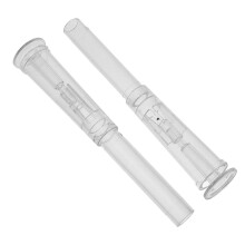 2 szt. przezroczysta plastikowa dysza natryskowa do fontanny, kompatybilna z pompą do oczka wodnego, 13 mm i 24 mm