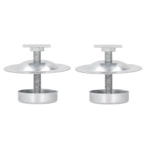 Stainless Steel Beehive Feet with Ant Prevention for Outdoor Hive Stands, Silver