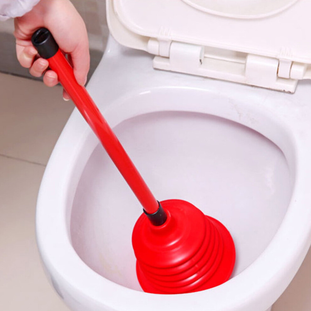 Rubber Toilet Plunger With Suction Cup Â 1Pc 917087134613