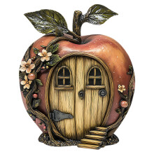 Porte féerique pour arbres Uxgjfwu – Décoration de jardin en bois