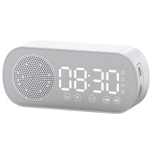 Réveil numérique avec haut-parleur Bluetooth et radio FM