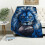 Φανελένια κουβέρτα ποδοσφαίρου Detroit Lions 50x60 ίντσες 1