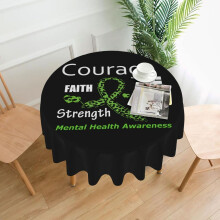 Round Tablecloth 60 Inch Polyester