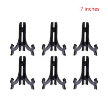Plastic Easel Display Stand for Plates and Photos 6 pcs