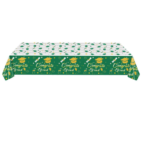 Waterproof Disposable Tablecloth Gold 1 Pack