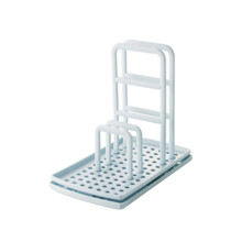 Kitchen Sink Sponge Rack with Towel Holder and Drain Basket