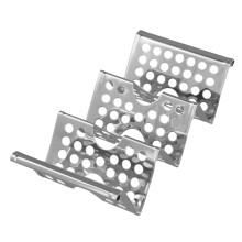 Porta taco in acciaio inox Mosiee – Contiene 3 taco