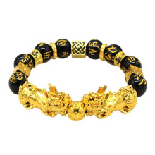 Men's Fortune Six Characters Mantra Bracelet 1 piece