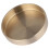 Brass round disc plate holder rose gold 1 piece 1