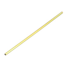 Stainless Steel Coffee Straws Golden 6mm Reusable