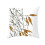 Cotton Linen Pillow Case Maple Leaf Print 45x45cm 1