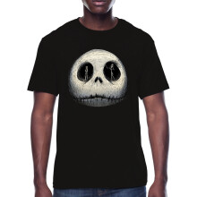 Nightmare Before Christmas Herren-T-Shirt mit Rundhalsausschnitt, Jack Sally