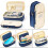 Large Canvas Pencil Case with Zipper – 50-Pen Capacity 1