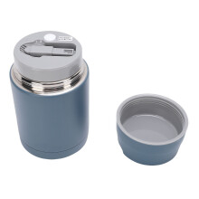 Isolierter Speisebehälter 1000 ml 19,5 x 11,5 cm dunkelblau