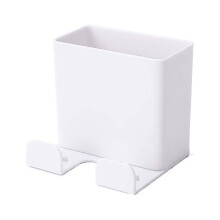 Boîte de rangement murale pour télécommande et téléphone