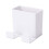 Boîte de rangement murale pour télécommande et téléphone 1