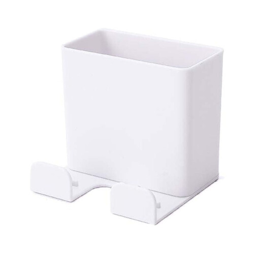 Boîte de rangement murale pour télécommande et téléphone