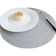Ronde gevlochten placemats van 35,5 cm (14 inch) (verpakking van 4)