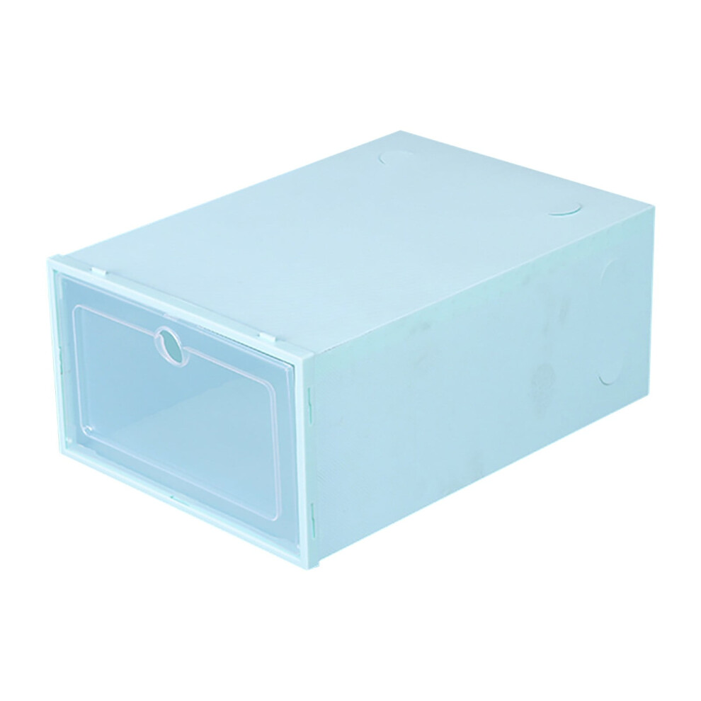 Clear Foldable Stackable Shoe Storage Box