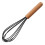 Batteur à œufs en silicone et bois 25,5 cm 1