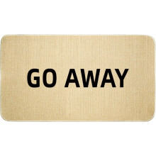 Covoraș de ușă Go Away – Covor de exterior antiderapant cu design de cactus