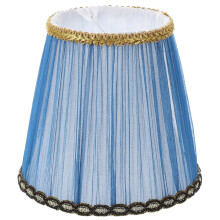 Abat-jour en tissu pour lampes de table et appliques murales 13,5 x 13 x 13 cm
